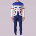 1994 France Long Sleeves Cycling Kits