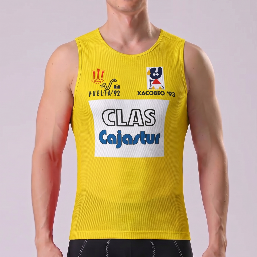 1992 CLAS Cajastur Cycling Vests