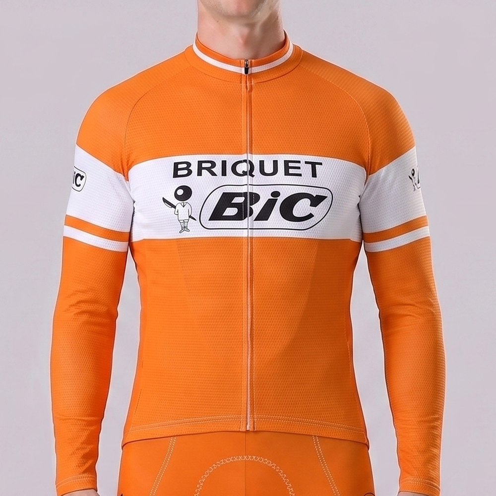 1974 BIC Long Sleeves Cycling Jersey