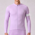 Macaron purple Long Sleeves Cycling Jersey