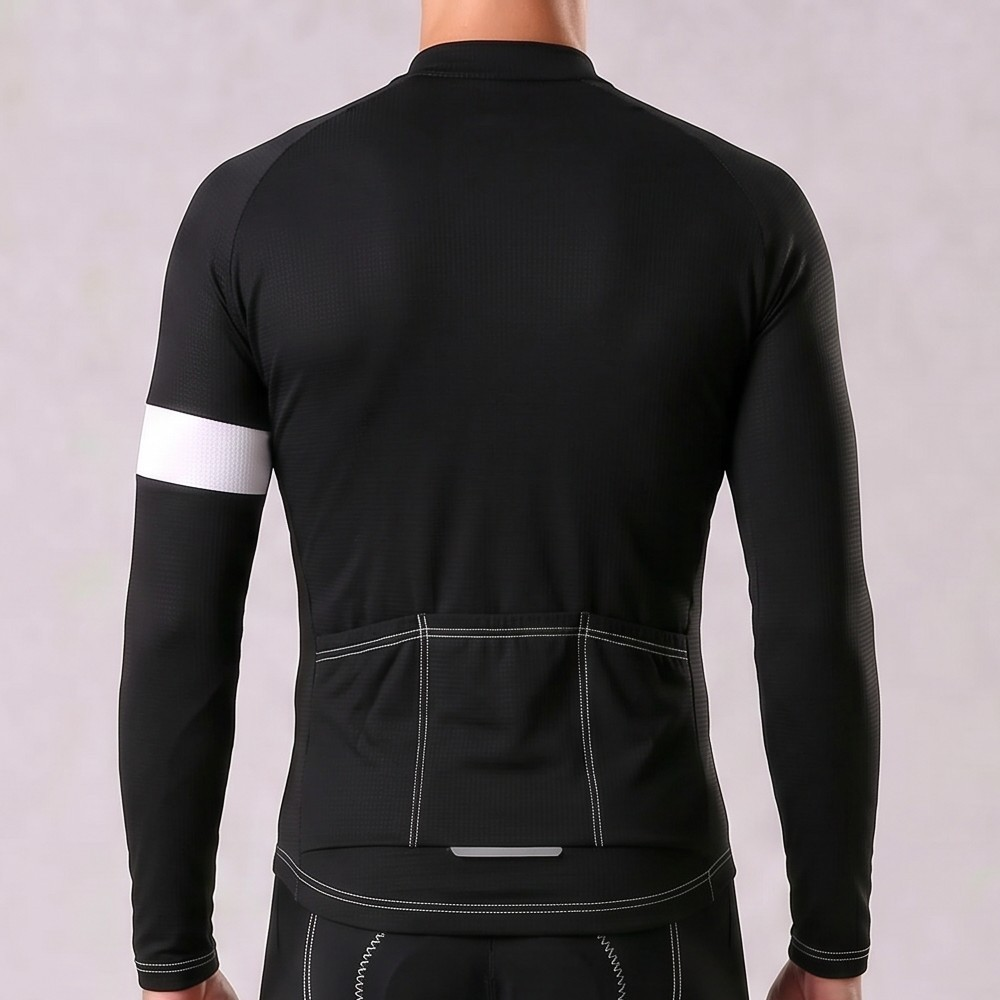Black Fleece Long Cycling Jersey