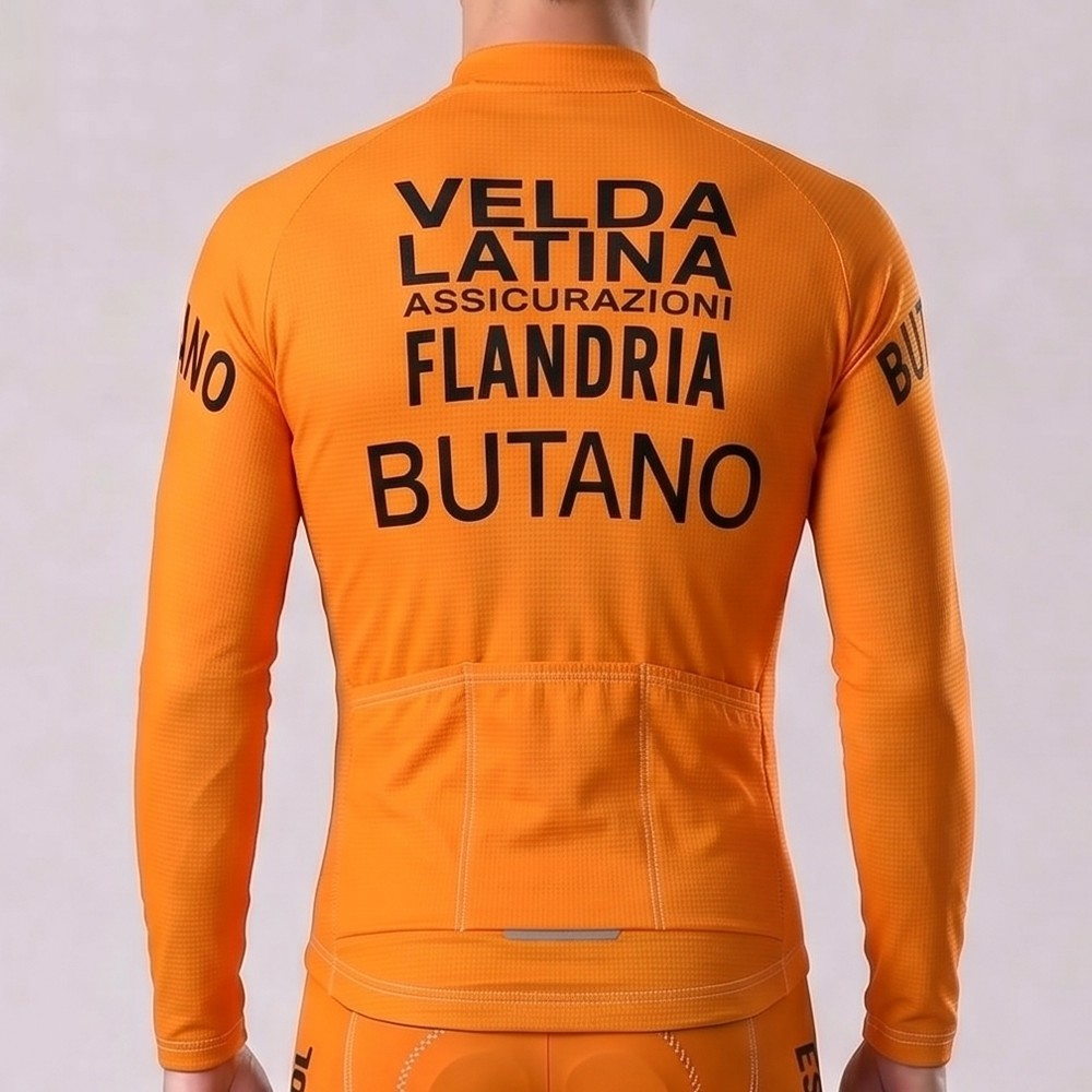 1977 Flandria Fleece Long Cycling Jersey