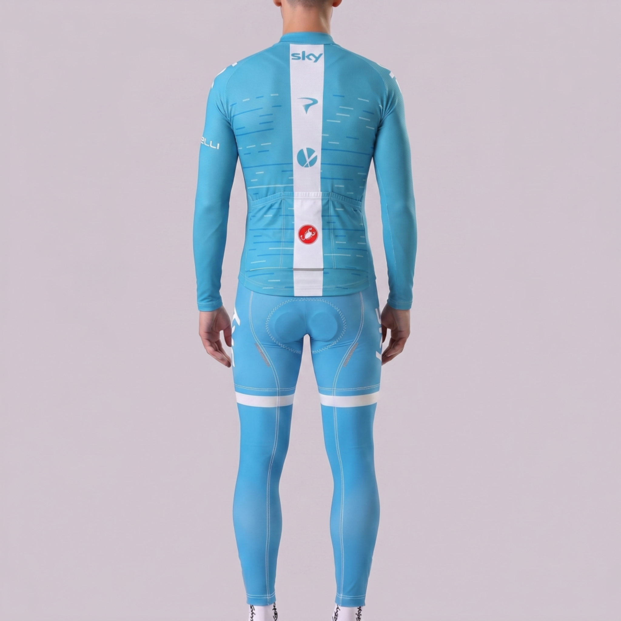 2018 Sky Rapha Long Sleeves Cycling Kits