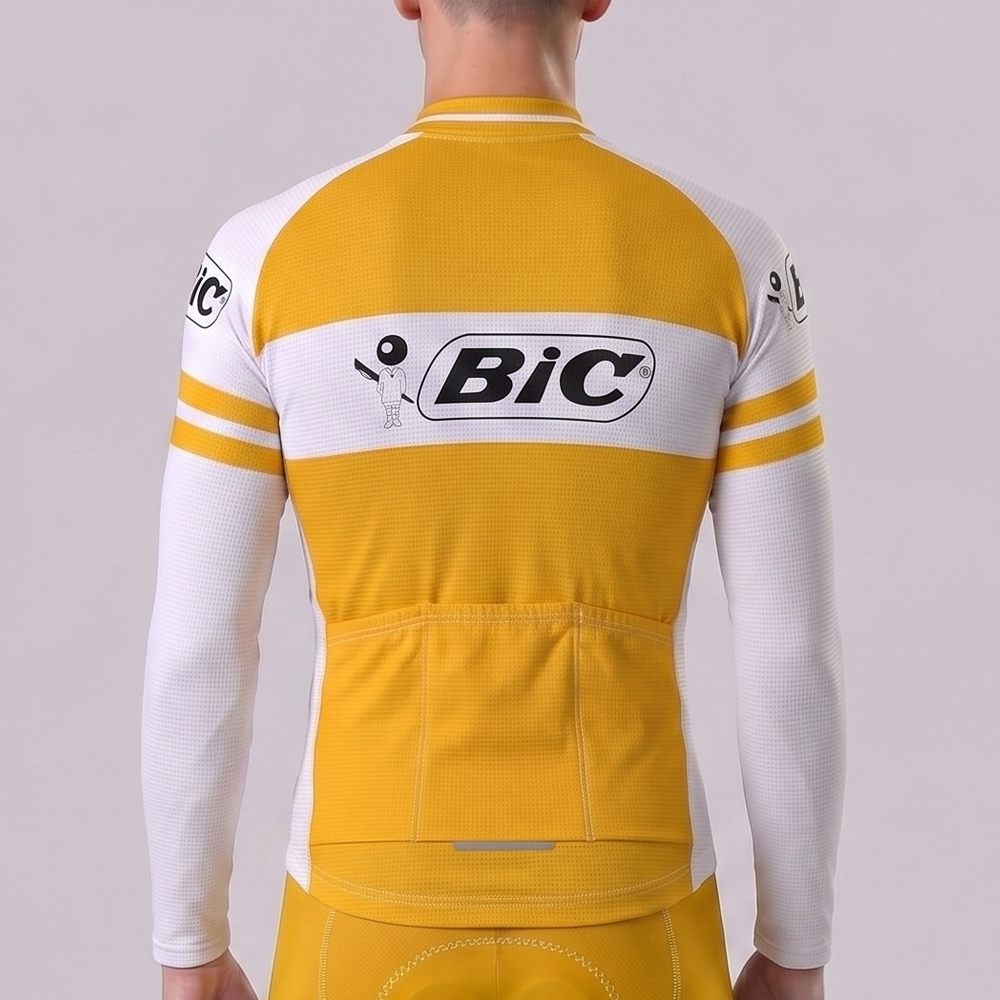 1973 BIC Long Sleeves Cycling Jersey