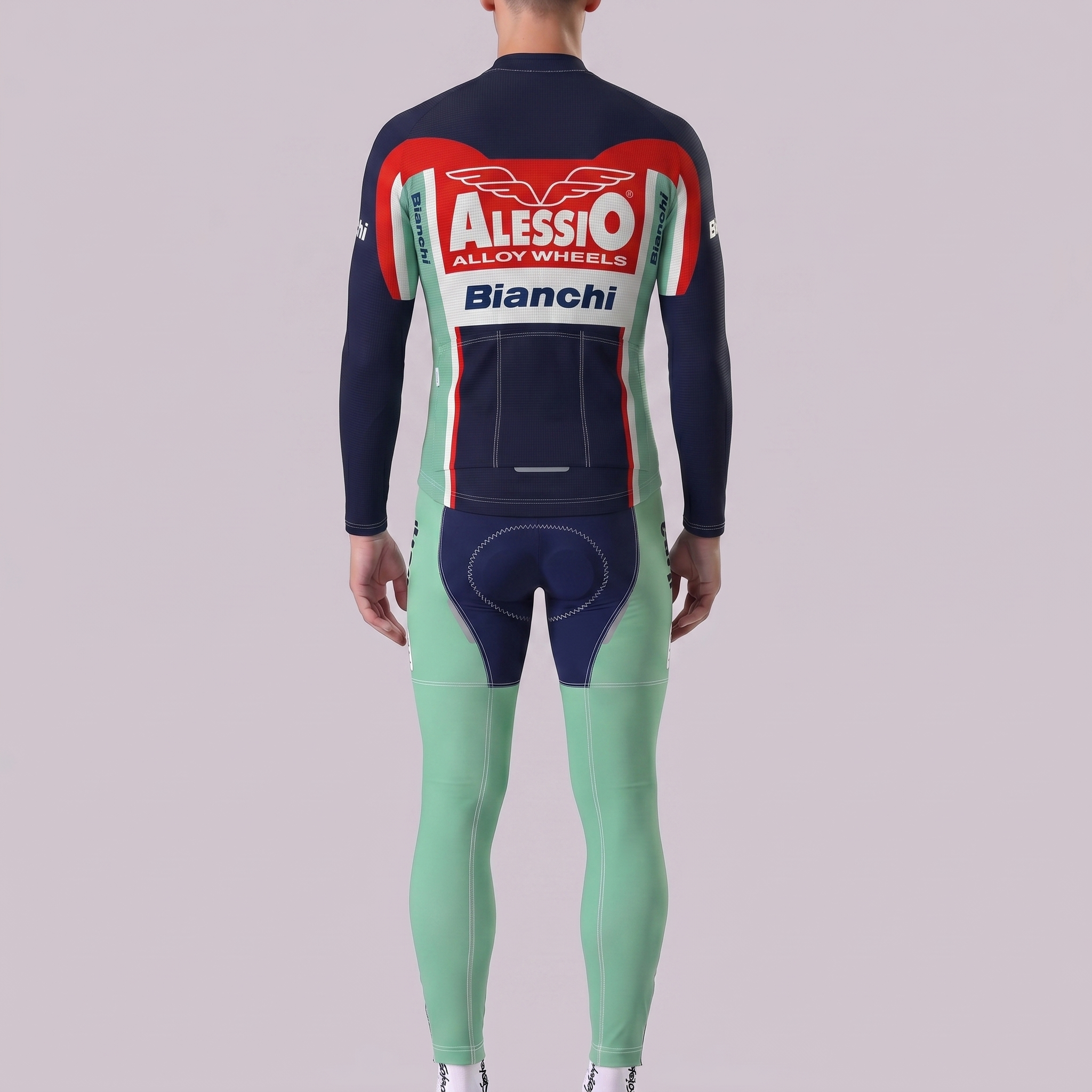 2004 Bianchi Long Sleeves Cycling Kits