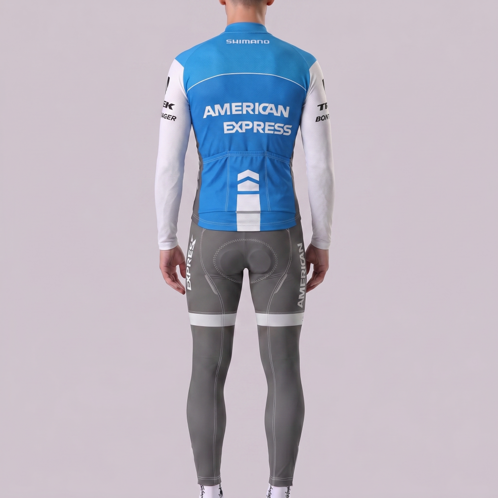 USA AMEX  Long Sleeves Cycling Kits