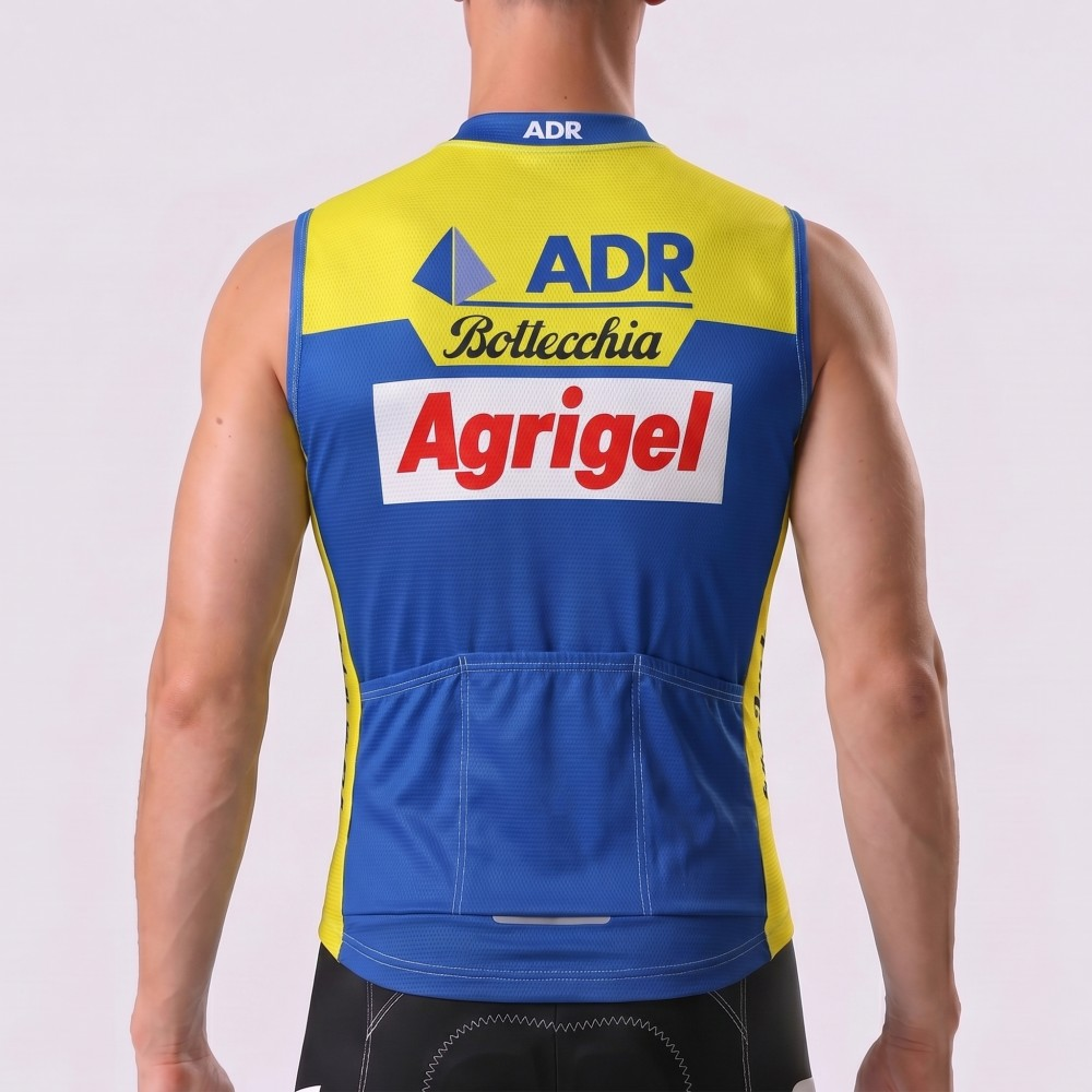 1989 Agrigel Windproof Sleeveless Cycling Jersey