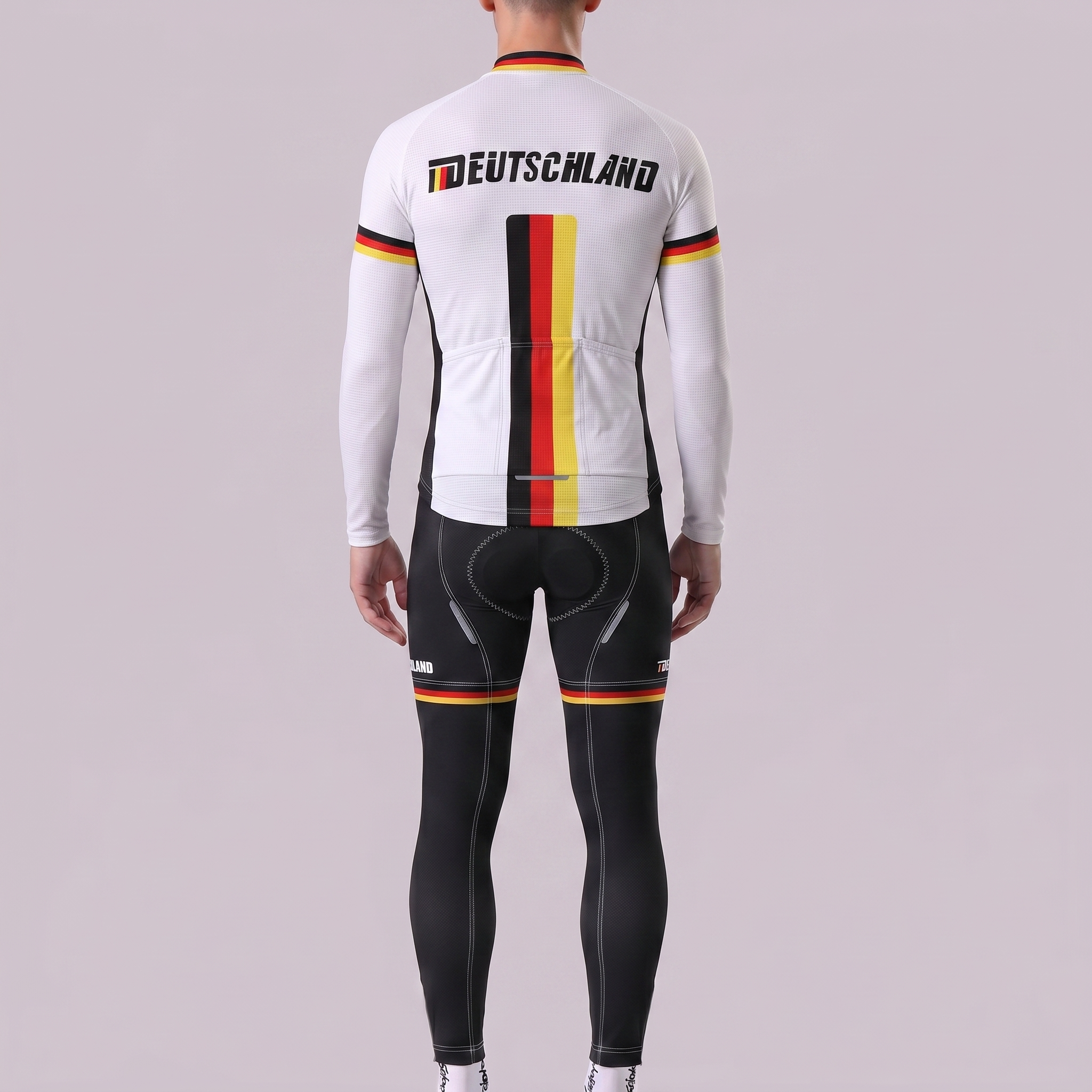2019 Germany Fleece Long Sleeves Cycling Kits