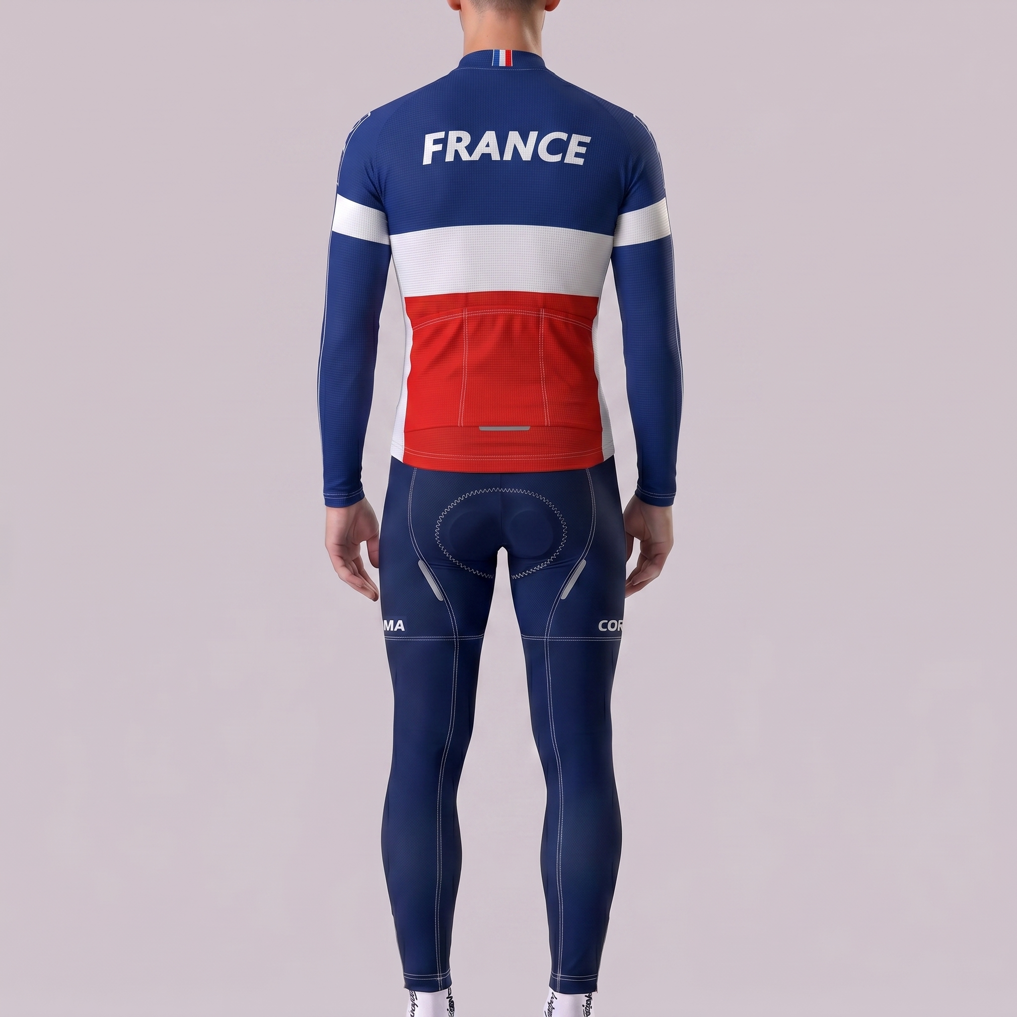 France CORIMA Long Sleeves Cycling Kits