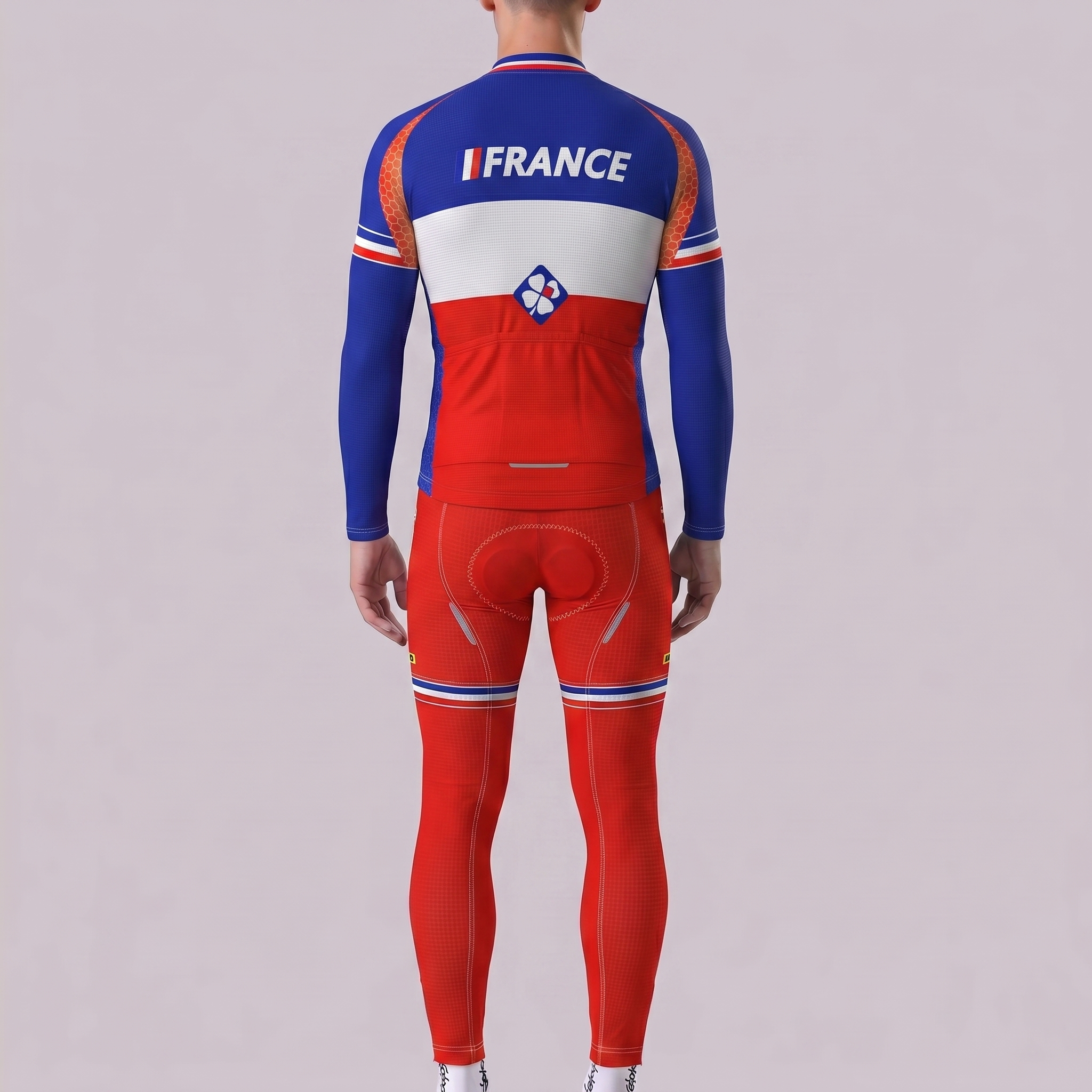 France FDJ Long Sleeves Cycling Kits