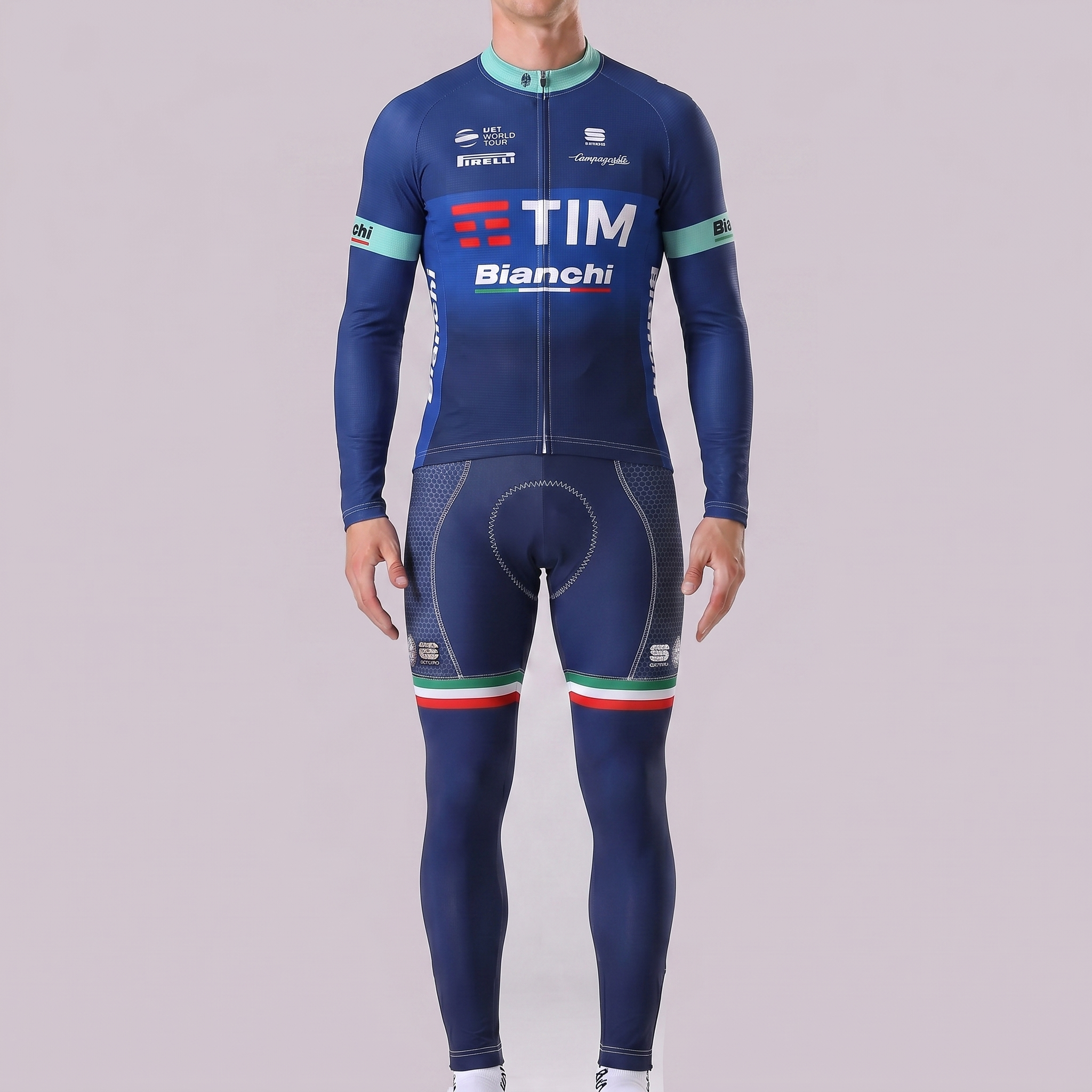 TIM Bianchi Long Sleeves Cycling Kits