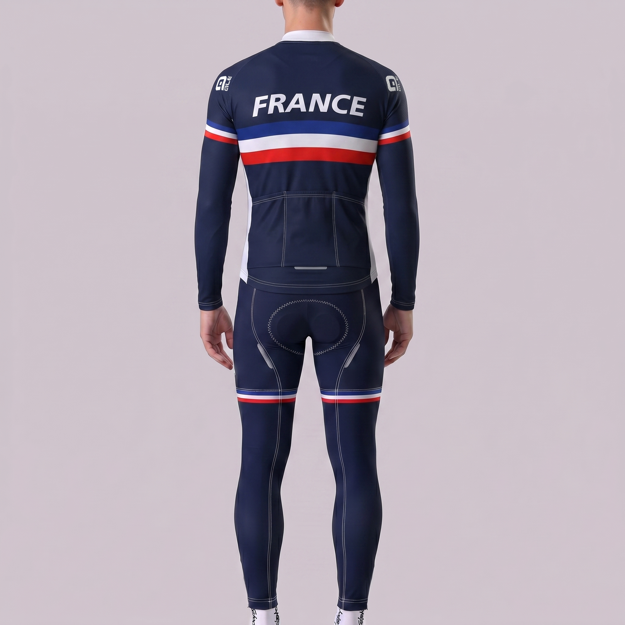 2022 France Fleece Long Sleeves Cycling Kits
