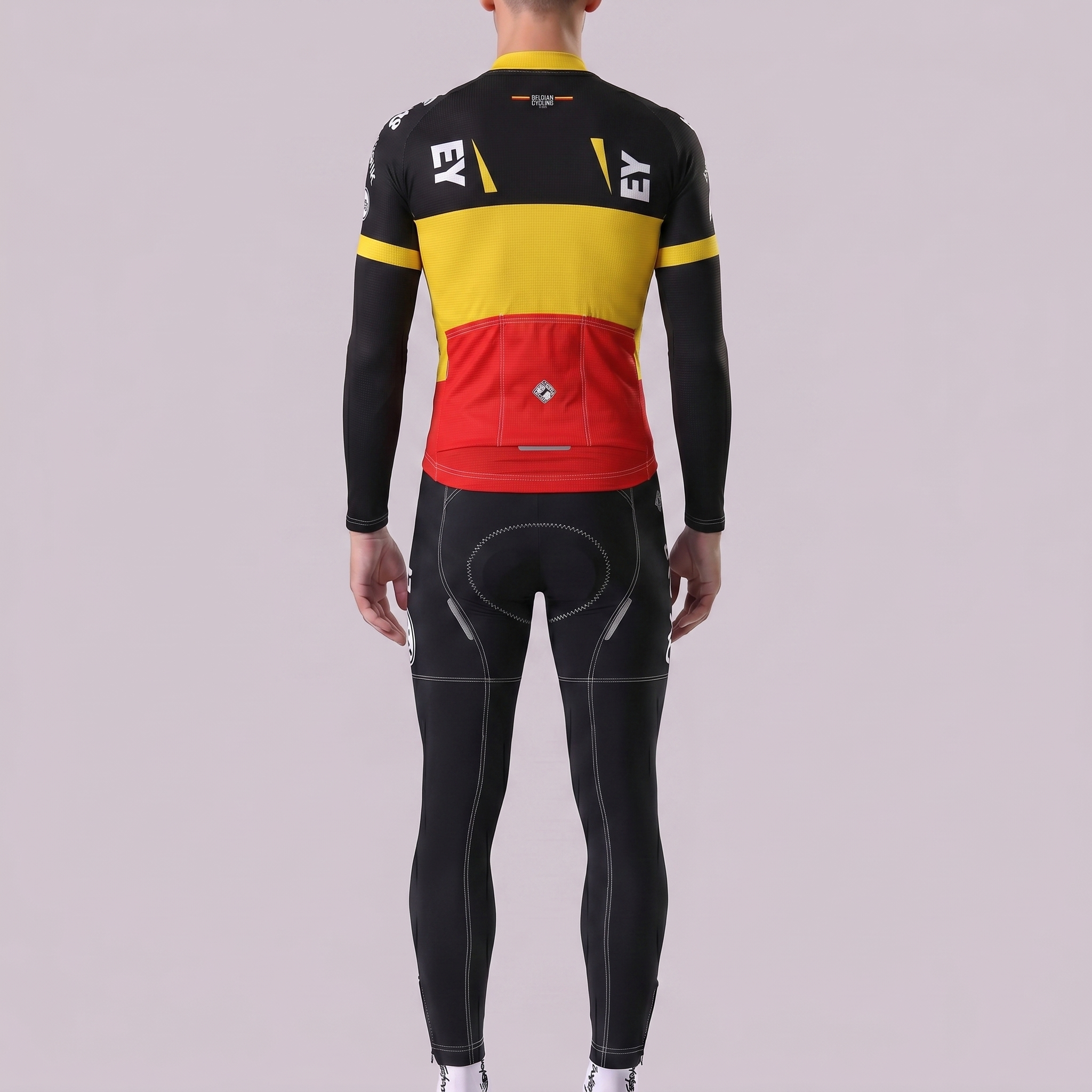 Belgium Tomgtr7 Fleece Long Sleeves Cycling Kits