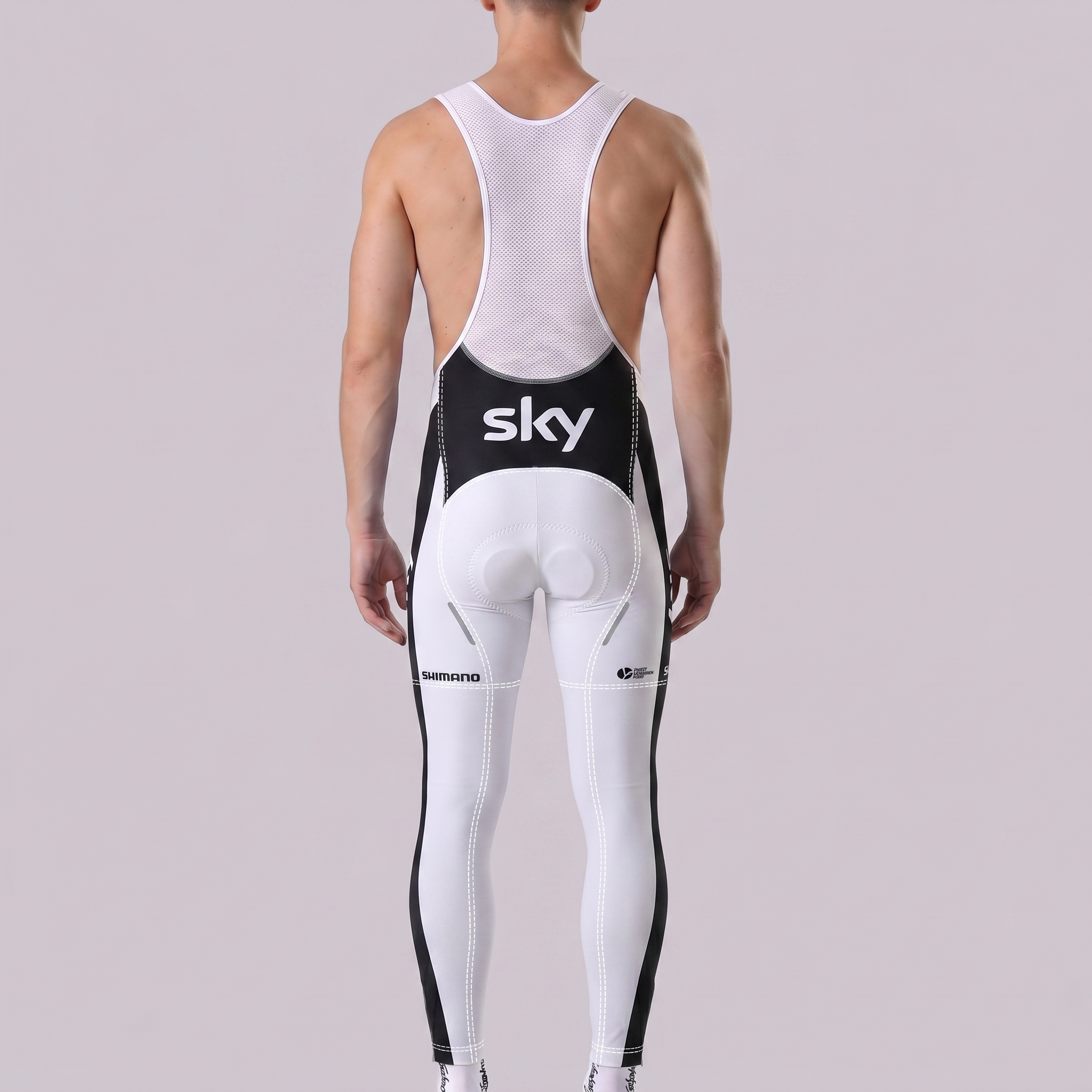Sky Rapha Bib Cycling Pants