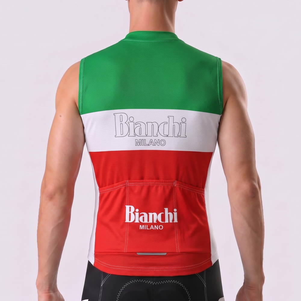 Bianchi MILANO Windproof Sleeveless Cycling Jersey