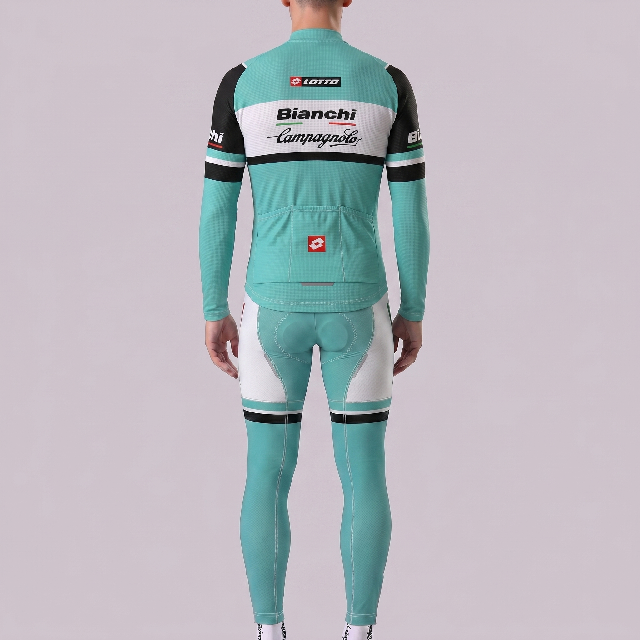Bianchi Campagnolo Fleece Long Sleeves Cycling Kits
