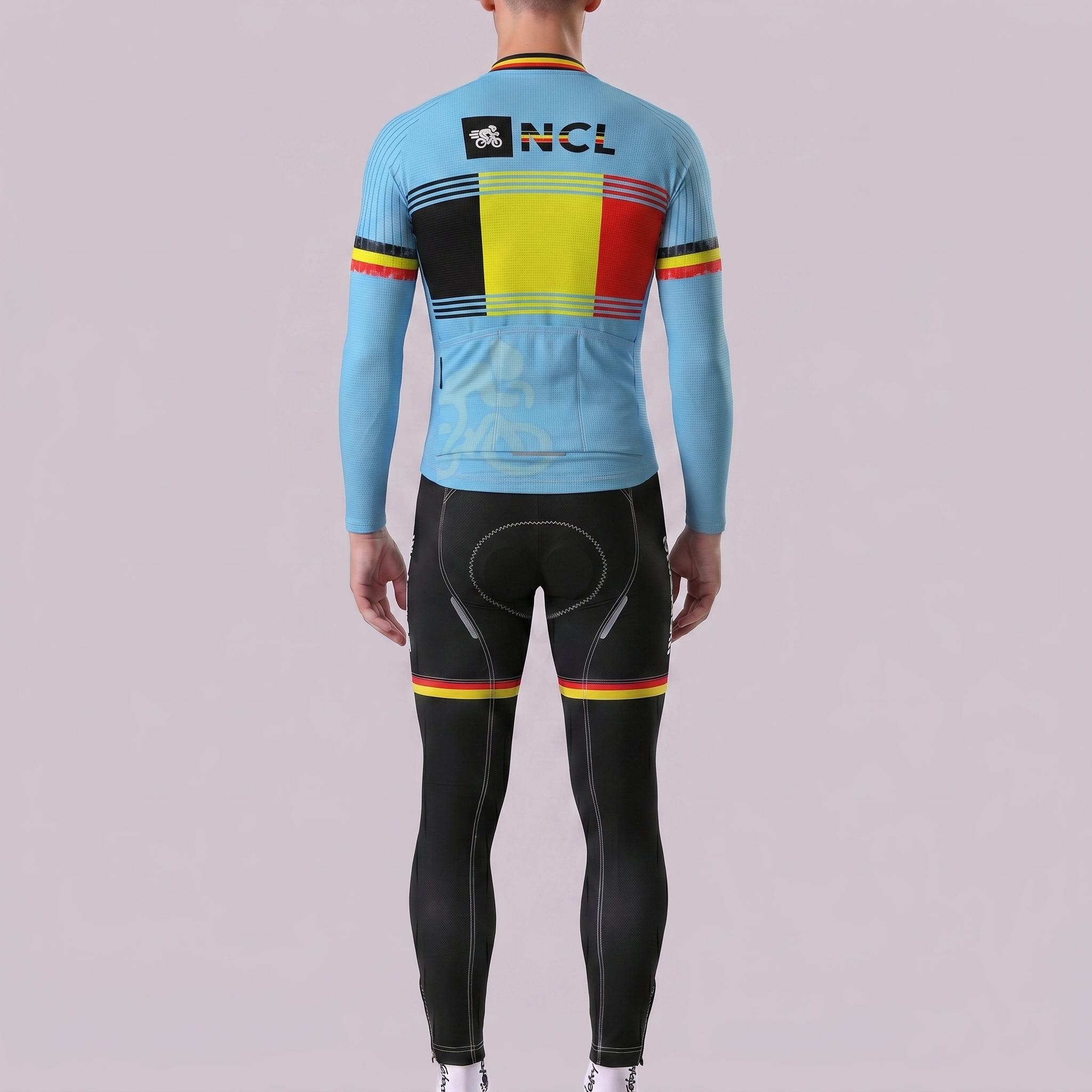 Belgium GillesVC Fleece Long Sleeves Cycling Kits