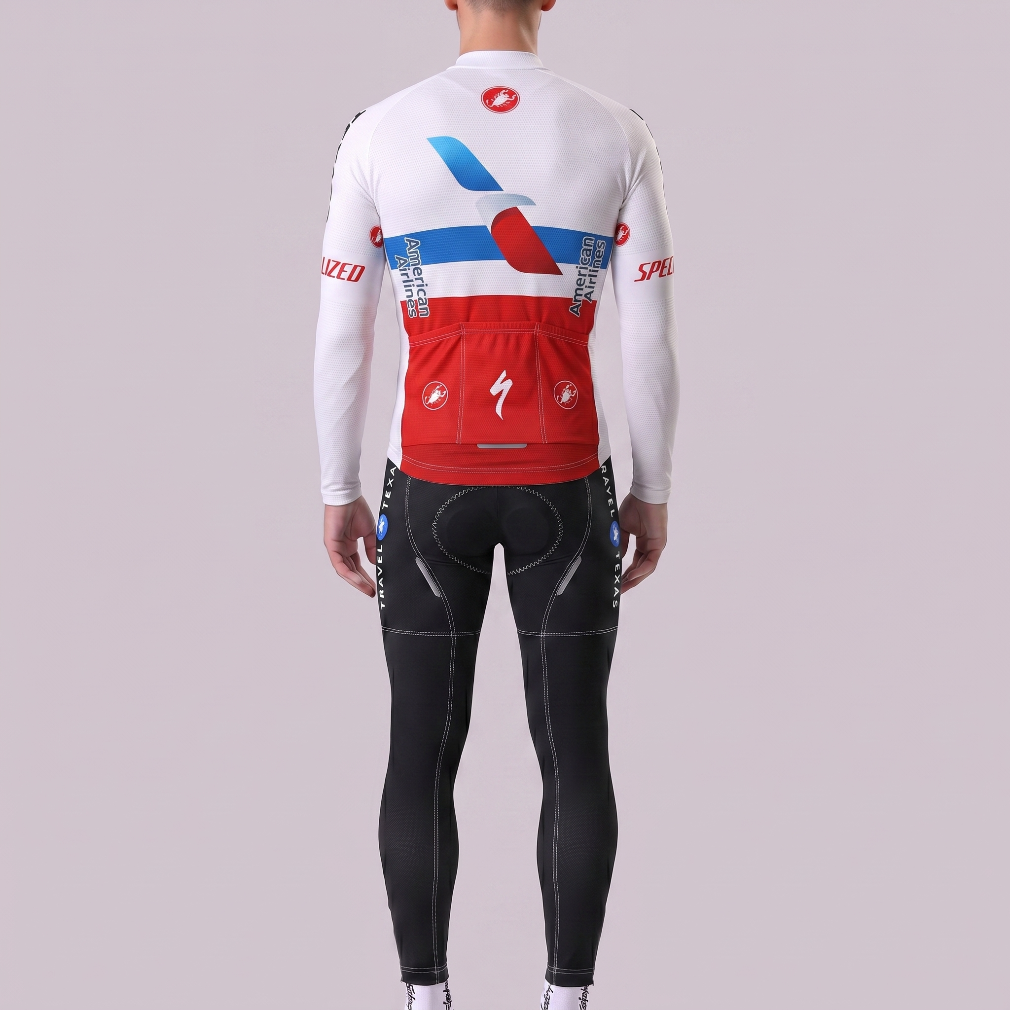 AMERICAN Long Sleeves Cycling Kits