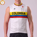 1986 Colombia Fleece Sleeveless Cycling Jersey