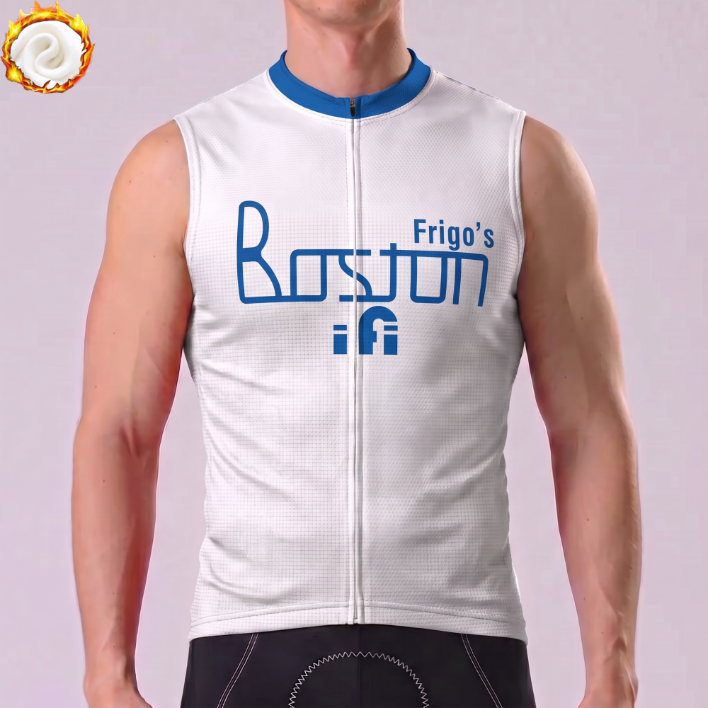 1981 Boston Fleece Sleeveless Cycling Jersey