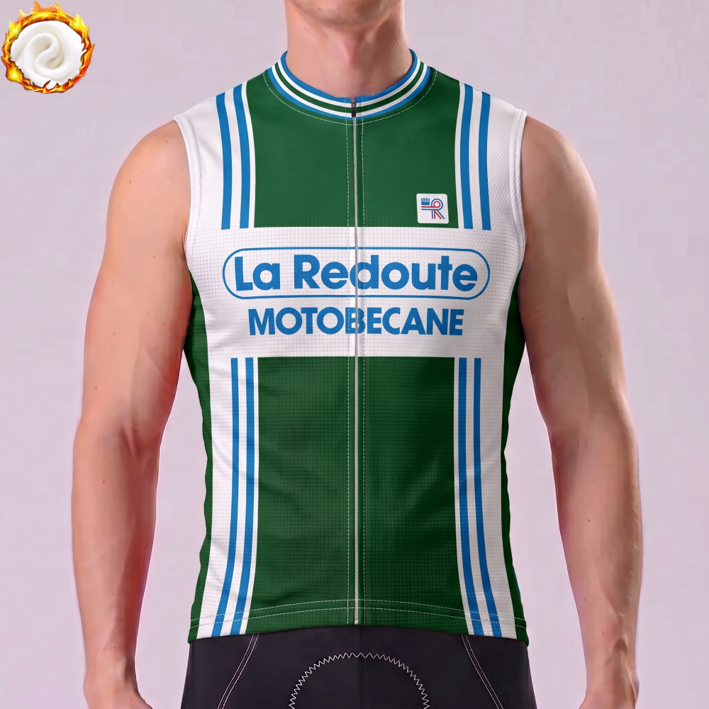 1981 La Redoute Fleece Sleeveless Cycling Jersey