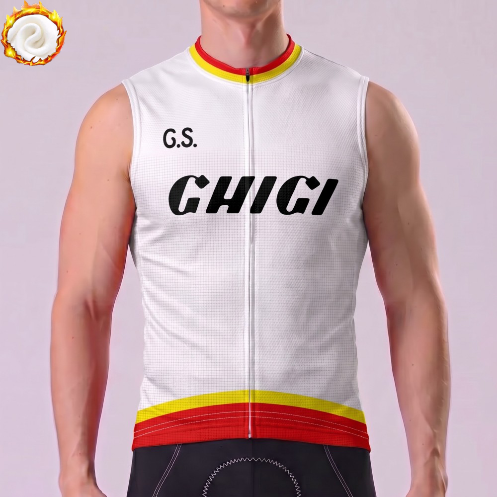 1960 Ghigi Fleece Sleeveless Cycling Jersey