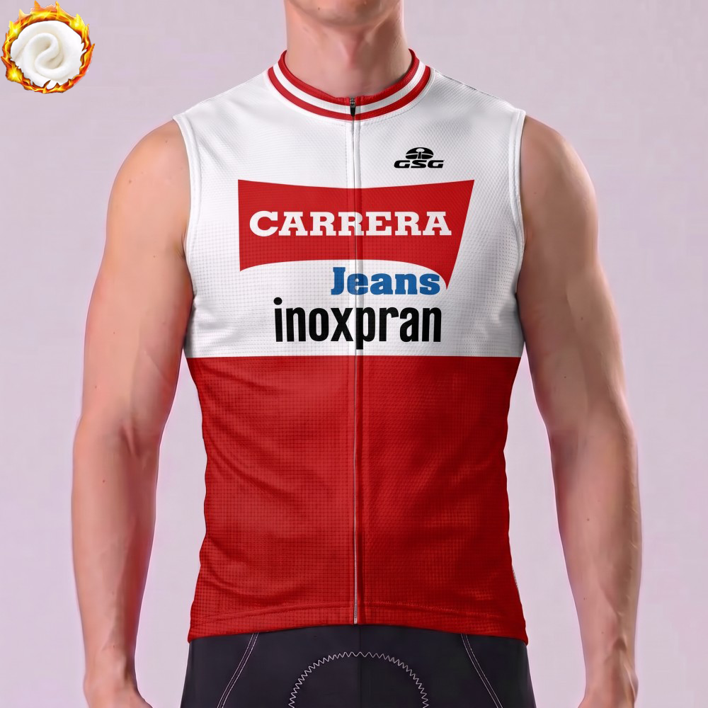 1987 Inoxpran Fleece Sleeveless Cycling Jersey