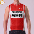1975 Super Ser Fleece Sleeveless Cycling Jersey