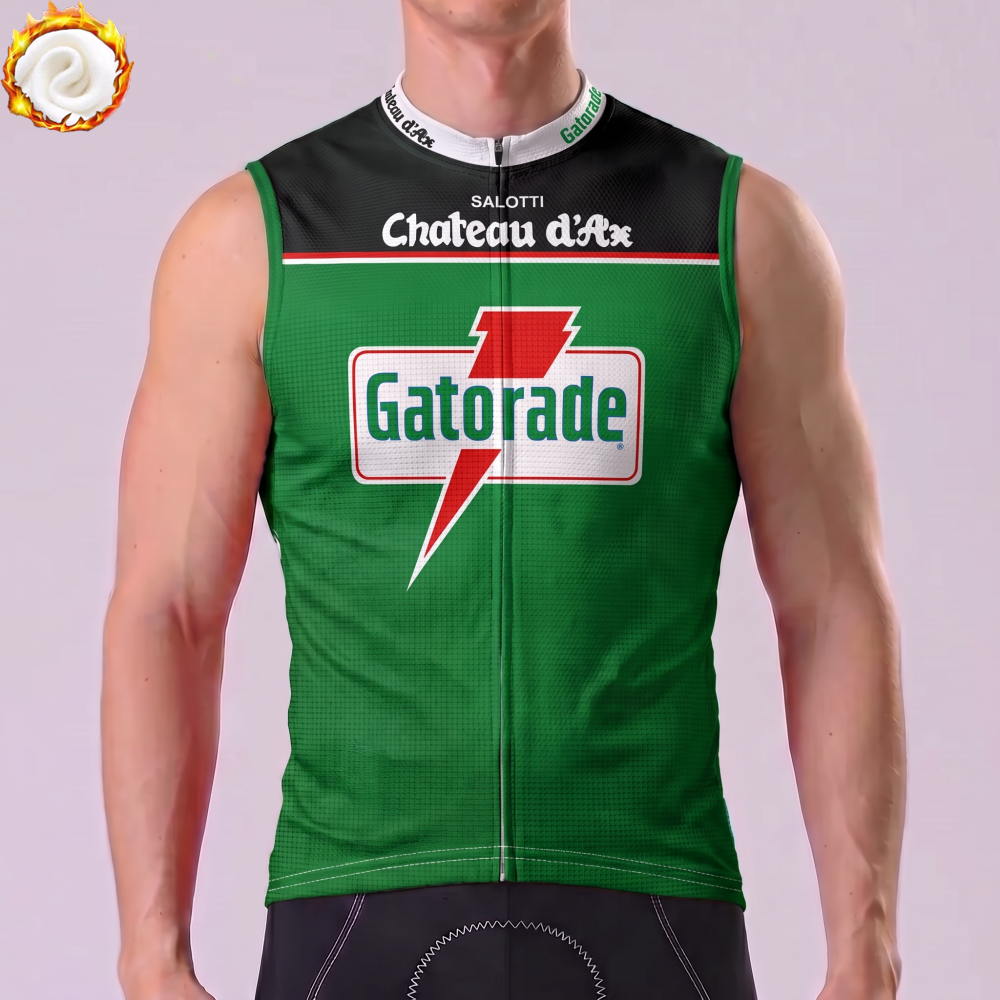 1992 Gatorade Fleece Sleeveless Cycling Jersey