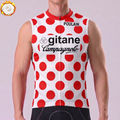 1975 Gitane Campagnolo Fleece Sleeveless Cycling Jersey