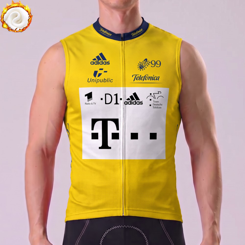 1999 T Fleece Sleeveless Cycling Jersey