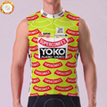 1989 Yoko Fleece Sleeveless Cycling Jersey