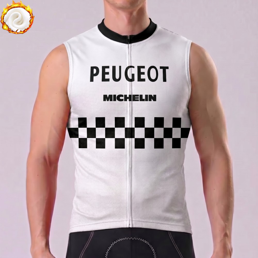 1974 KAS Fleece Sleeveless Cycling Jersey