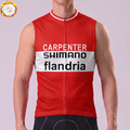 1973 Flandria Fleece Sleeveless Cycling Jersey