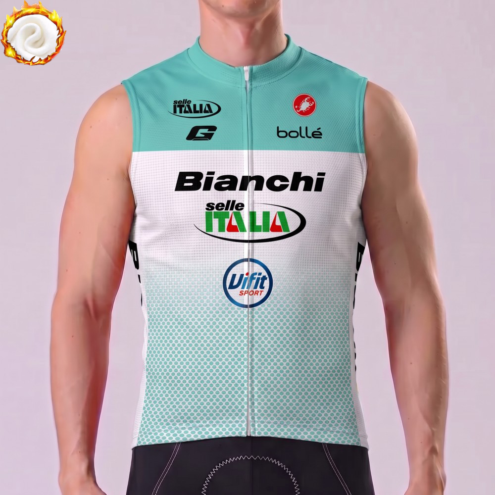 1999 Selle Italia Fleece Sleeveless Cycling Jersey