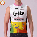 1990 Lotto Fleece Sleeveless Cycling Jersey