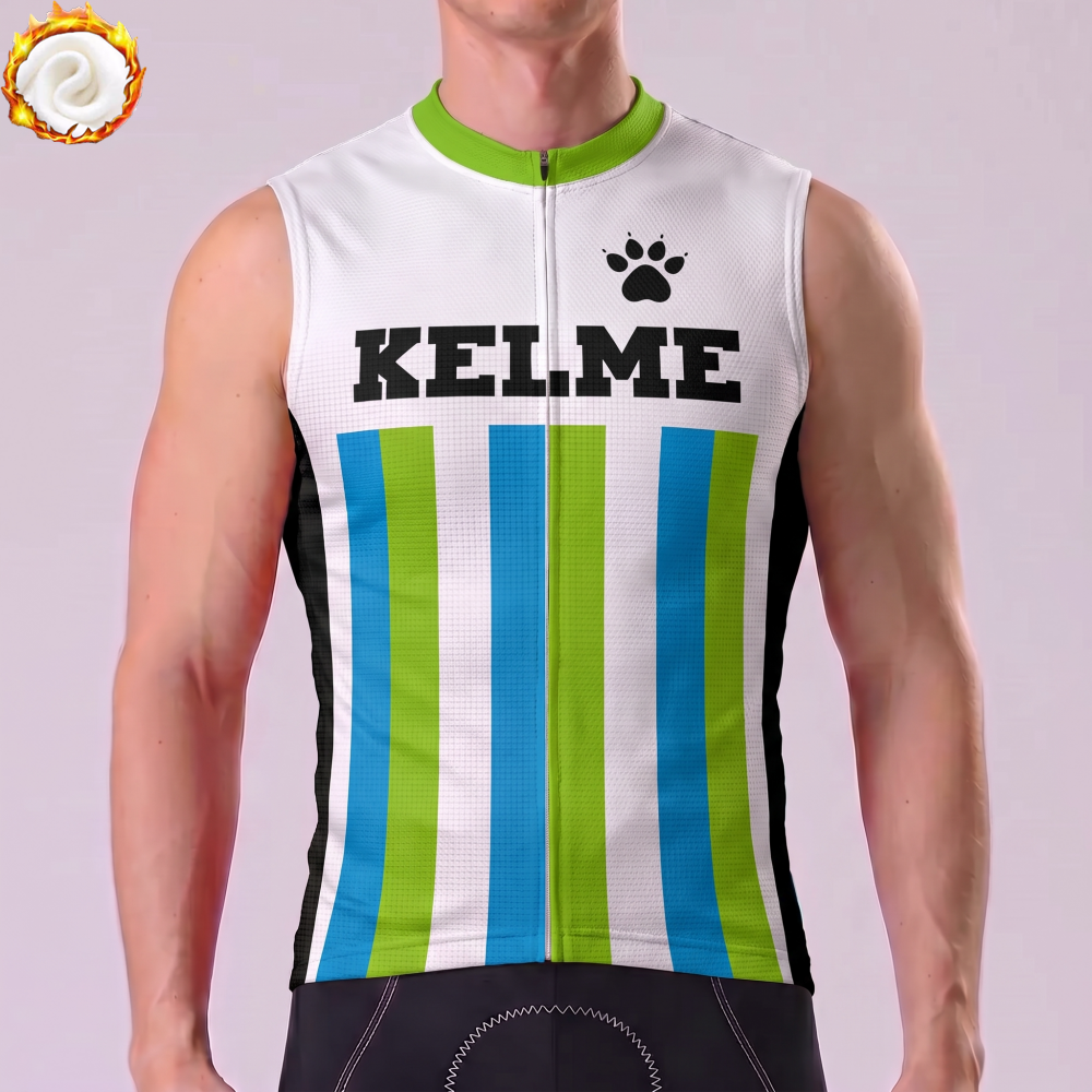 1994 Kelme Fleece Sleeveless Cycling Jersey