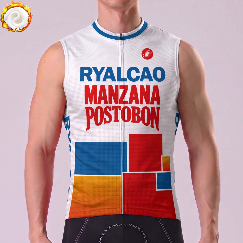 1992 Ryalcao Fleece Sleeveless Cycling Jersey