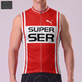 1975 Super Ser Windproof Sleeveless Cycling Jersey