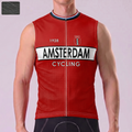 1928 AMSTERDAM Windproof Sleeveless Cycling Jersey