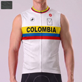 1986 Colombia Windproof Sleeveless Cycling Jersey
