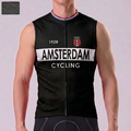 1970 AMSTERDAM Windproof Sleeveless Cycling Jersey