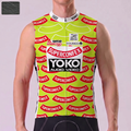 1989 Yoko Windproof Sleeveless Cycling Jersey