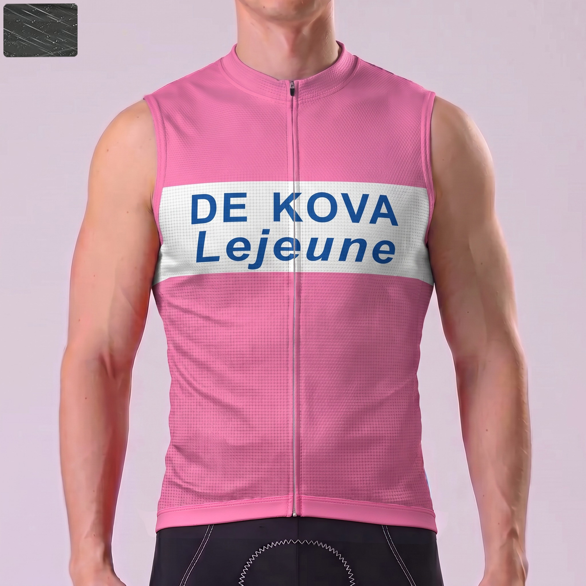 1973 De Kova Windproof Sleeveless Cycling Jersey