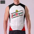 1990 San Miguel Windproof Sleeveless Cycling Jersey