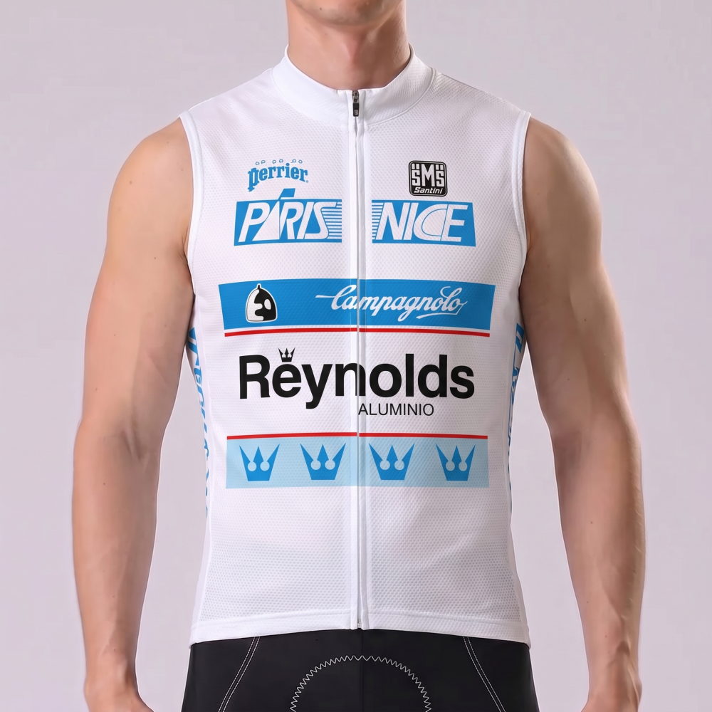1989 Reynolds Perrier Sleeveless Cycling Jersey