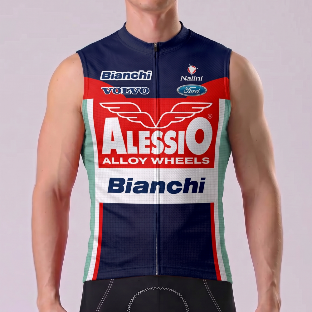 2004 Bianchi Sleeveless Cycling Jersey