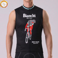 Rider Bianchi Fleece Sleeveless Cycling Jersey