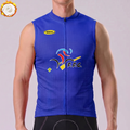 2003 France Fleece Sleeveless Cycling Jersey