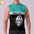 Nalini Bianchi Fleece Sleeveless Cycling Jersey